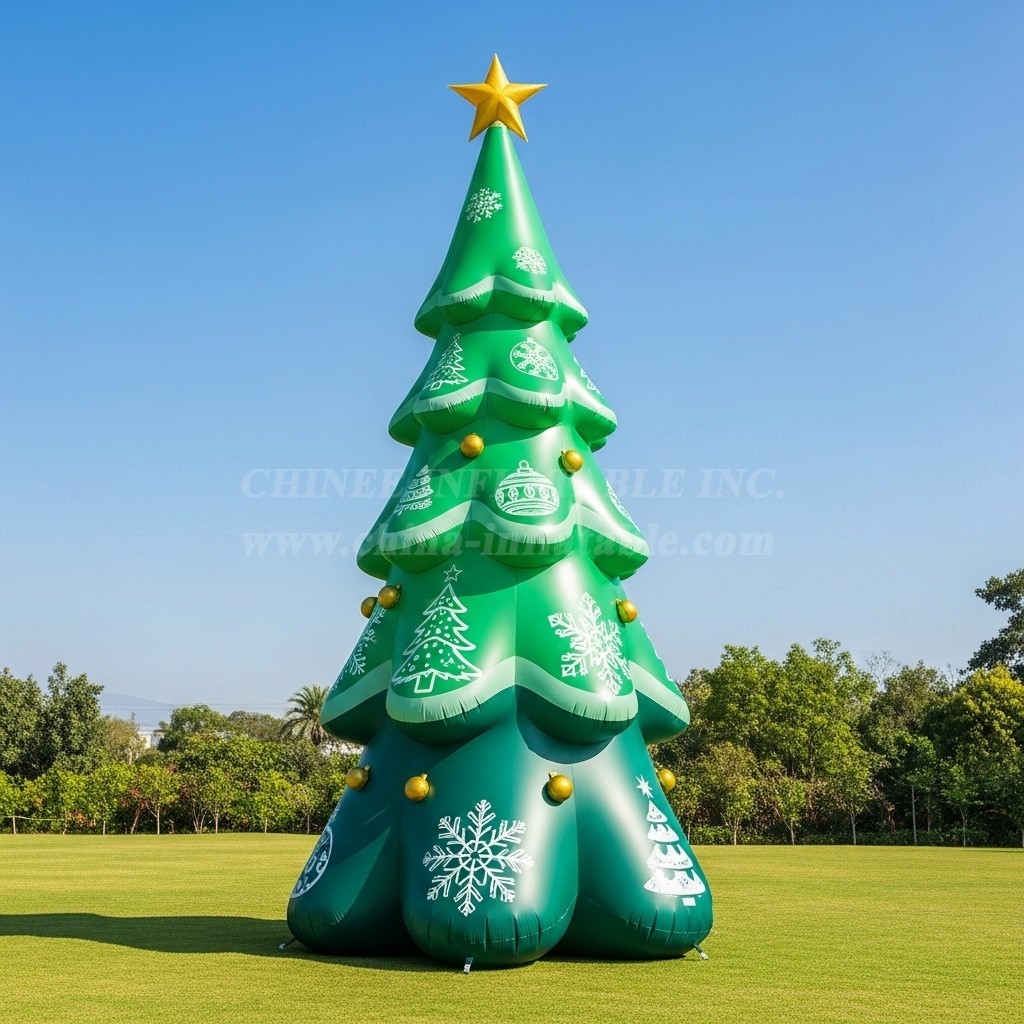 C1-655 Inflatable Christmas Tree for Seasonal Decorations and Event Use