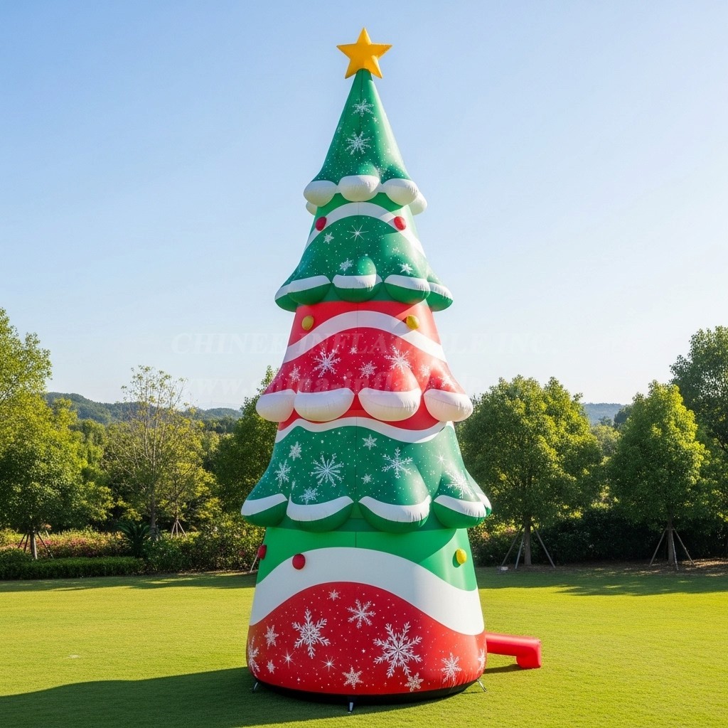 C1-656 Inflatable Christmas Tree for Holiday Decor Industry