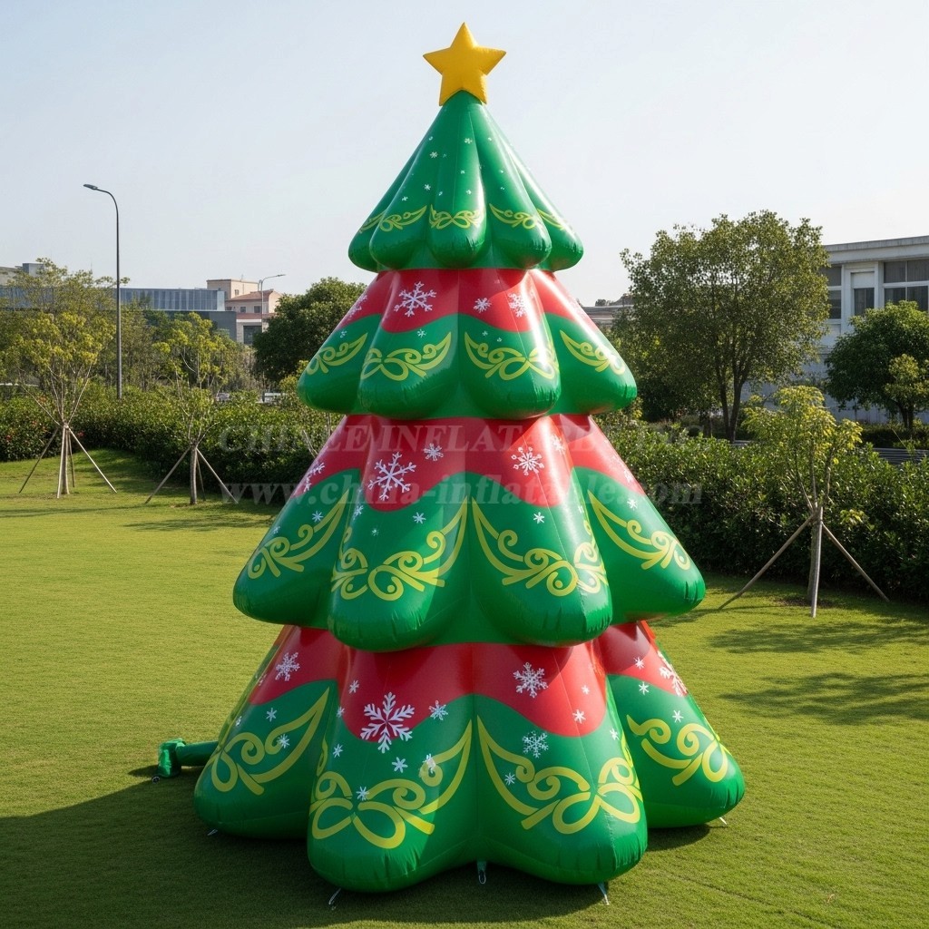 C1-659 Inflatable Christmas Tree for Holiday Events and Promotions