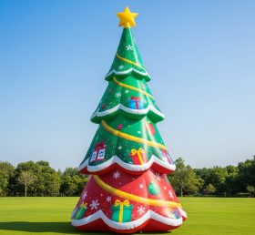 C1-661 Inflatable Christmas Tree for Holiday Decorations in Commercial and Event Settings