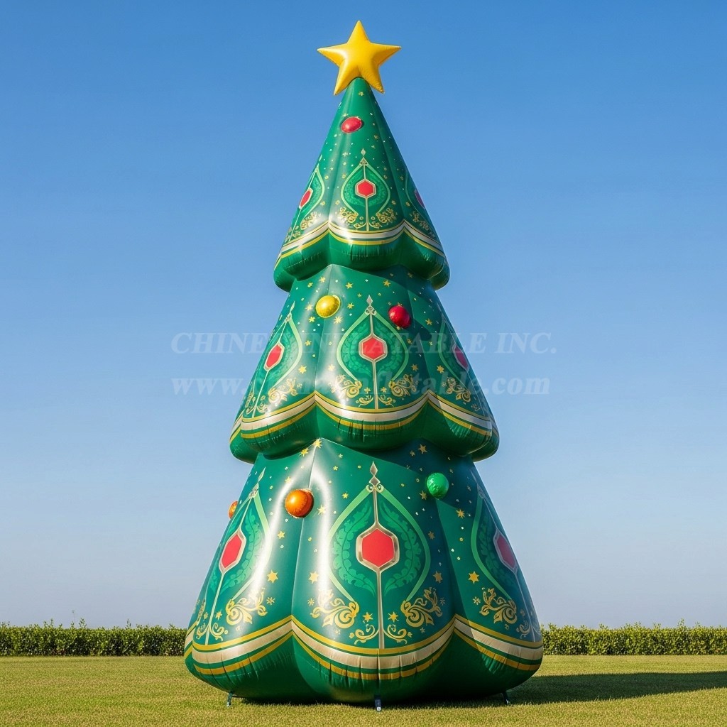 C1-660 Inflatable Christmas Tree for Holiday Events and Retail Displays