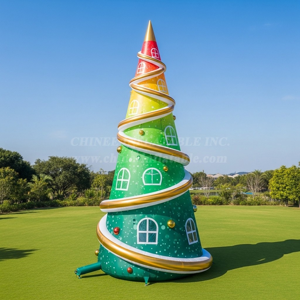 C1-662 Inflatable Christmas Tree for Commercial Holiday Displays