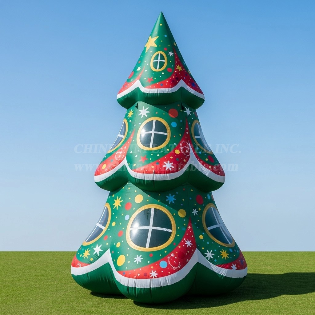 C1-665 Inflatable Christmas Tree for Industrial & Retail Uses