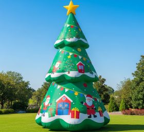 C1-666 Inflatable Christmas Tree for Holiday Celebrations Industry Fit