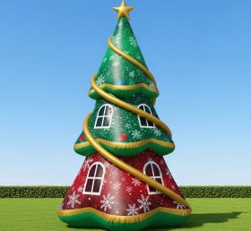 C1-675 Inflatable Christmas Tree for Holiday Events and Promotions