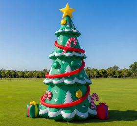 C1-679 Inflatable Christmas Tree for Themed Events and Seasonal Decorations