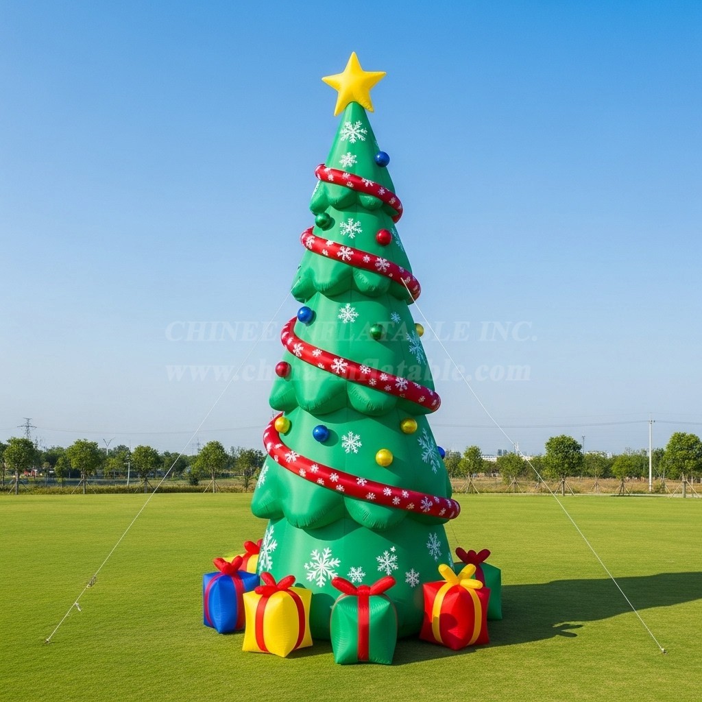 C1-682 Inflatable Christmas Tree for Commercial Holiday Displays and Events