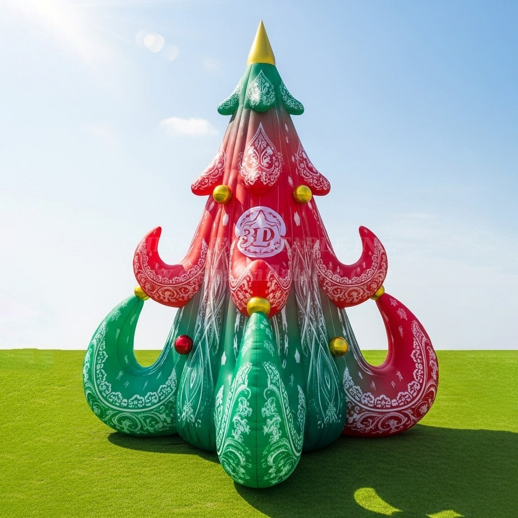 C1-684 Inflatable Christmas Tree for Industry and Event Decor