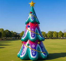 C1-692 Large Inflatable Christmas Tree for Festive Events and Promotions
