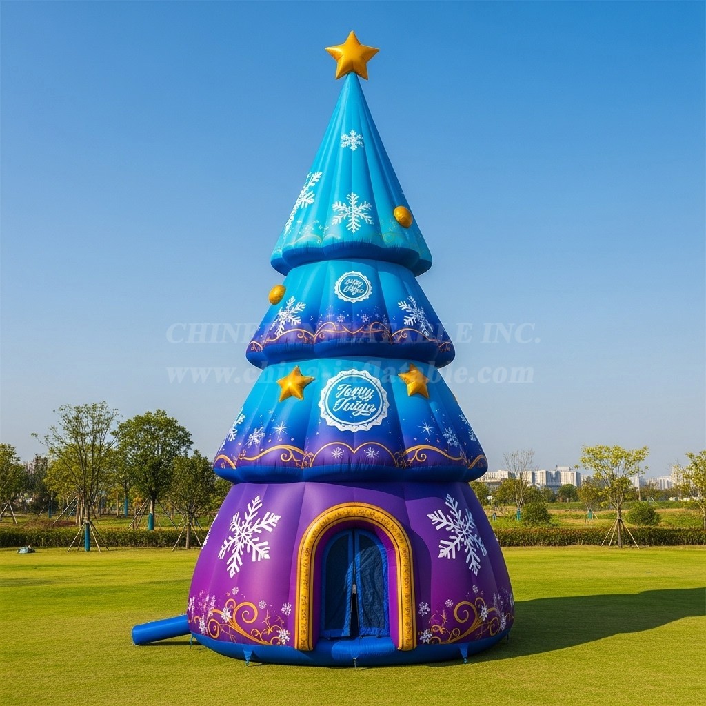 C1-698 Inflatable Christmas Tree for Holiday Decorations and Events