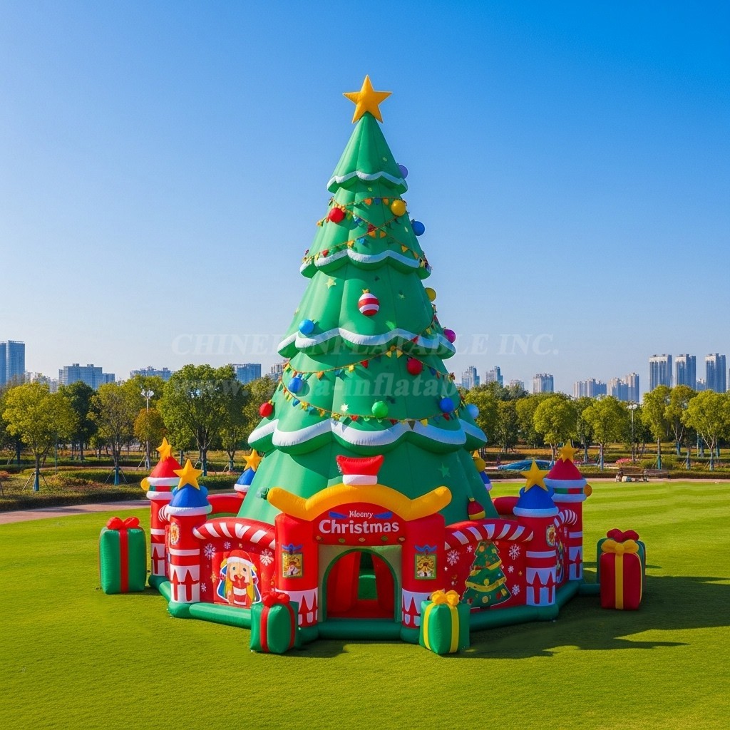 C1-701 Inflatable Christmas Tree for Commercial Events and Holiday Promotions