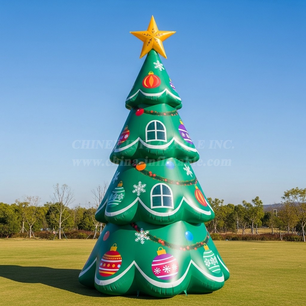 C1-704 Inflatable Christmas Tree for Holiday Events and Decorations
