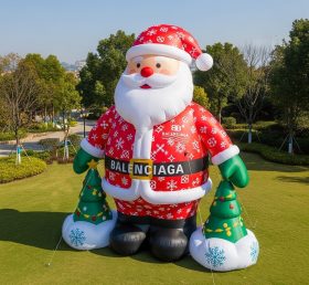 C1-429 Inflatable Santa Claus wearing trendy brand