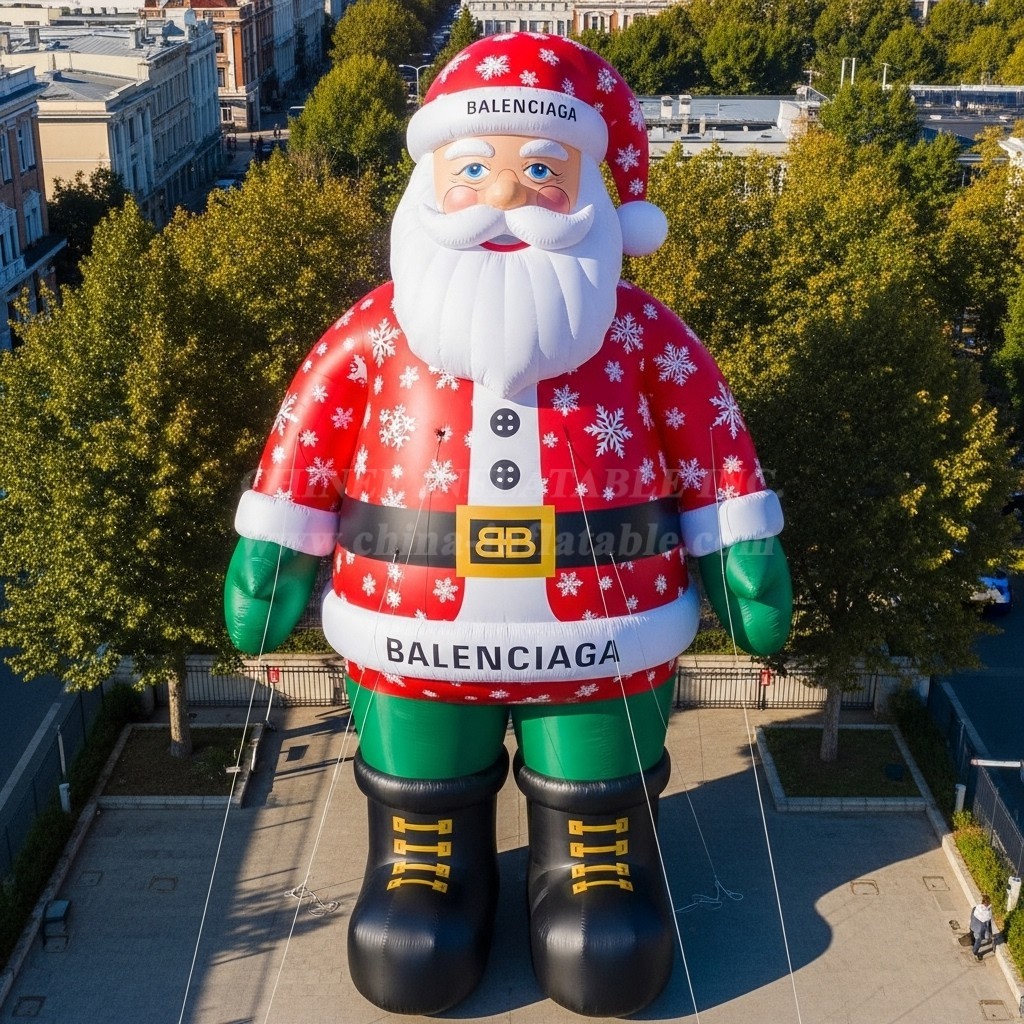 C1-428 Inflatable Santa Claus wearing trendy brand