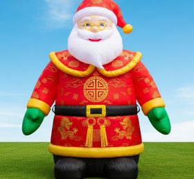 C1-439 Inflatable Santa Claus in Chinese costume