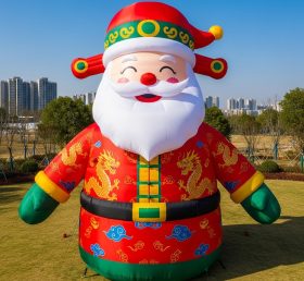 C1-435 Inflatable Santa Claus in Chinese costume