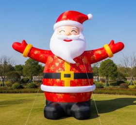 C1-437 Inflatable Santa Claus in Chinese costume