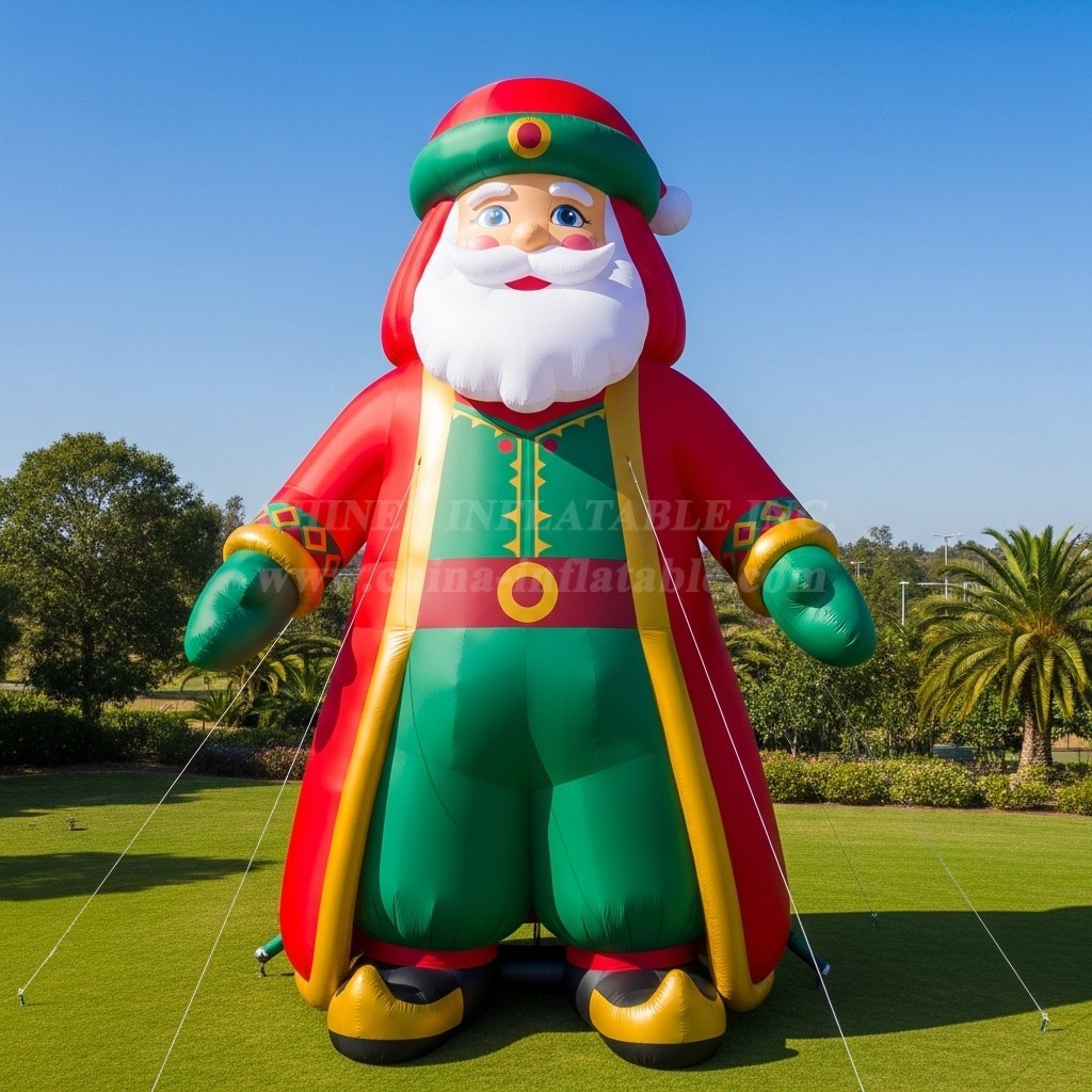 C1-445 Middle Eastern style inflatable Santa Claus