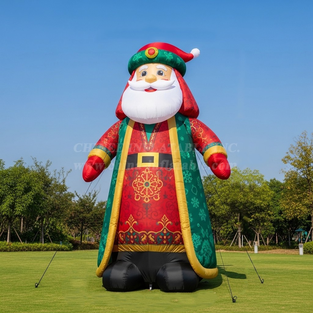 C1-454 Middle Eastern style inflatable Santa Claus