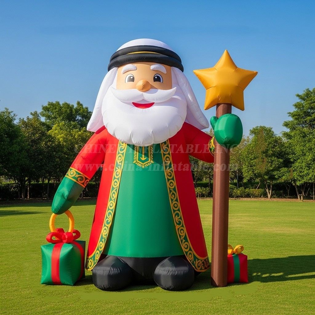 C1-450 Middle Eastern style inflatable Santa Claus