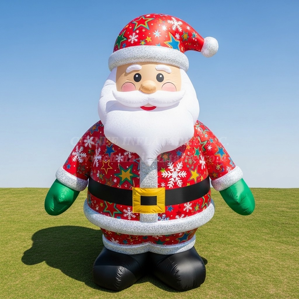 C1-457 Y2K-style inflatable Santa Claus
