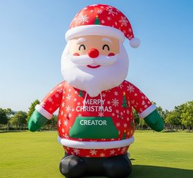 C1-461 Sports and leisure style inflatable Santa Claus