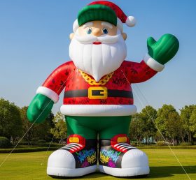 C1-484 Hip-hop style inflatable Santa Claus