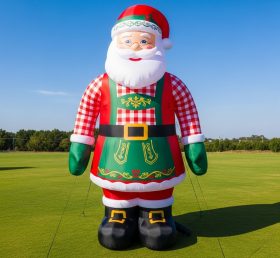 C1-492 German Oktoberfest Costume Inflatable Santa Claus