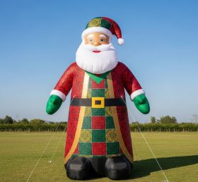 C1-490 Inflatable Santa Claus in traditional Indian clothing