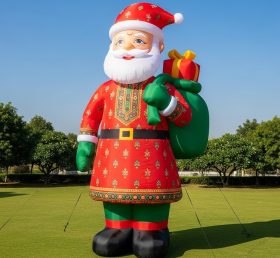 C1-494 Inflatable Santa Claus in traditional Indian clothing
