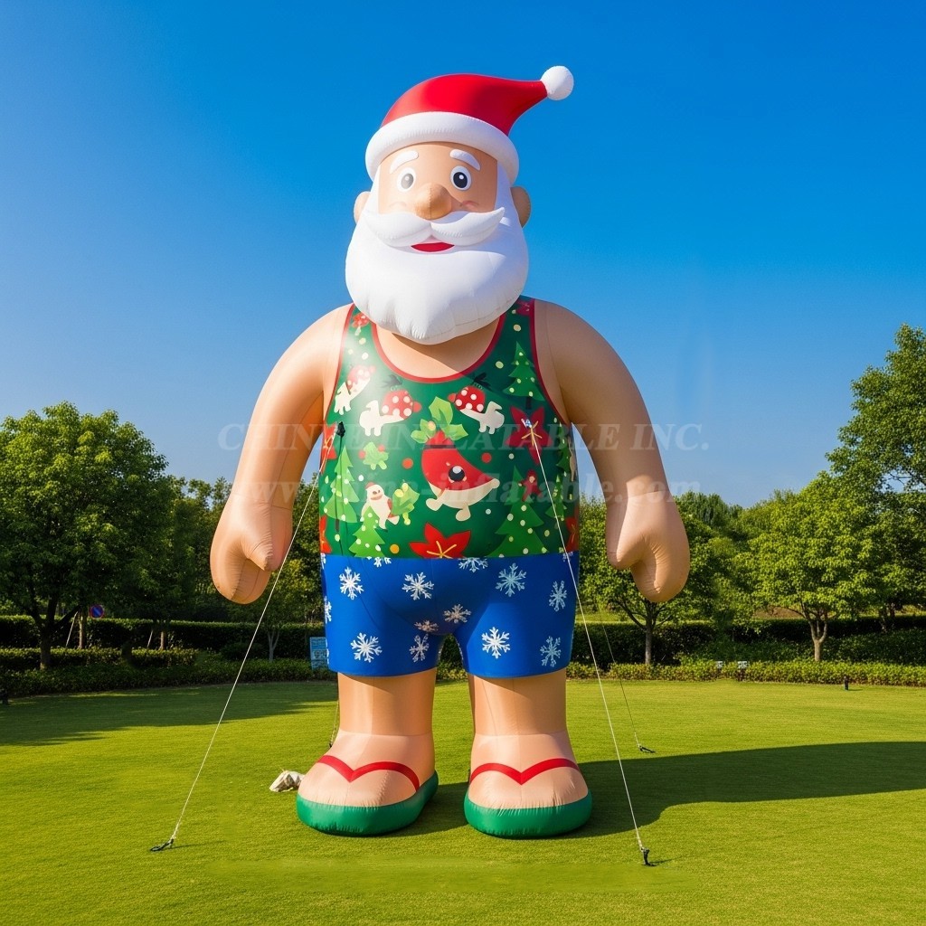 C1-502 Summer style inflatable Santa Claus