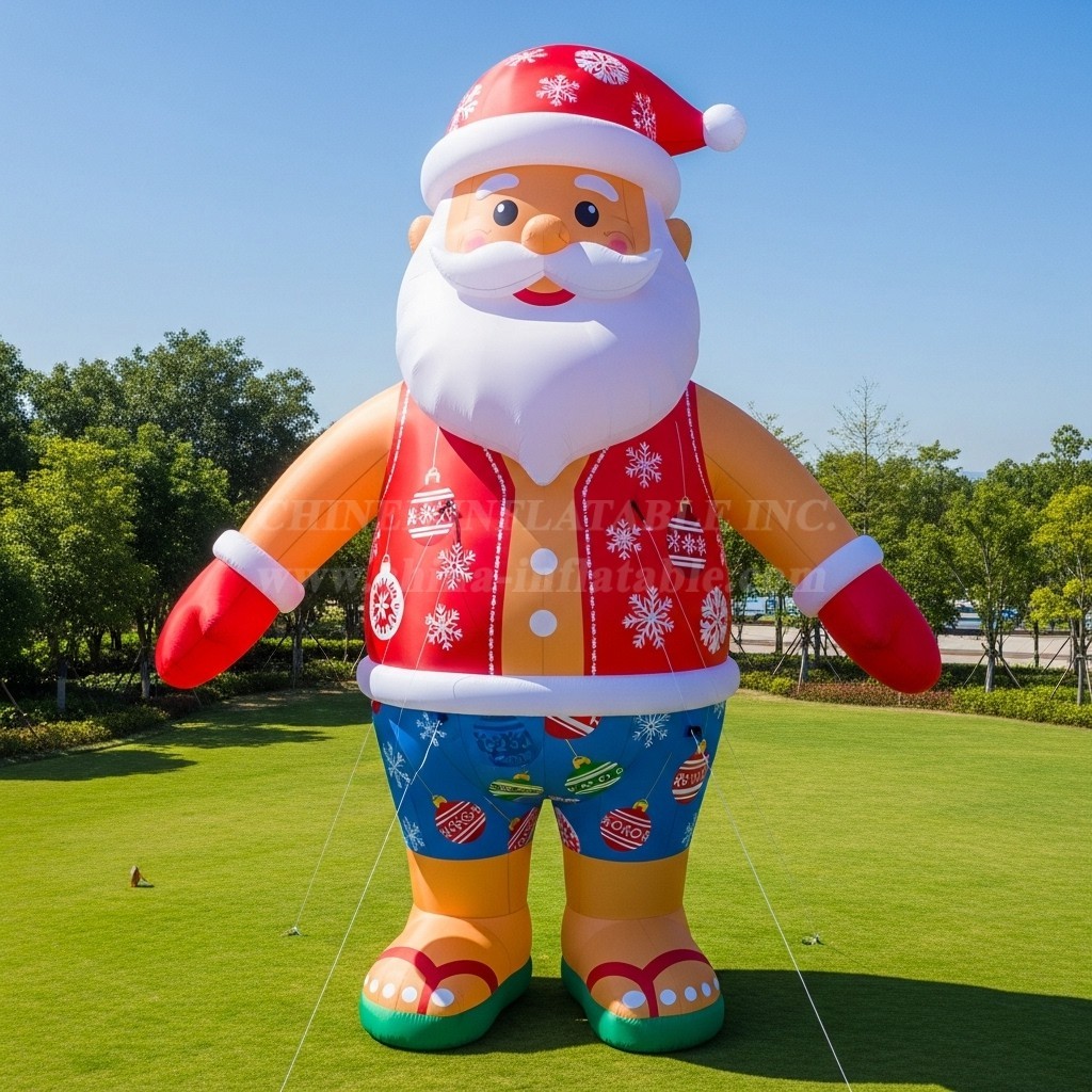 C1-504 Summer style inflatable Santa Claus