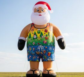 C1-509 Summer style inflatable Santa Claus