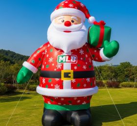 C1-506 Inflatable Santa Claus wearing sports brand clothing