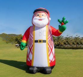 C1-517 Inflatable Santa Claus in Arabic costume