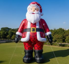 C1-527 Inflatable Santa Claus wearing fashionable brand clothing
