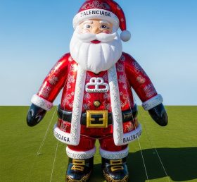 C1-533 Inflatable Santa Claus wearing fashionable brand clothing