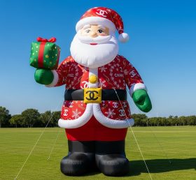 C1-531 Inflatable Santa Claus wearing fashionable brand clothing