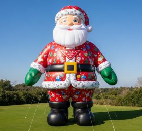 C1-539 Inflatable Santa Claus wearing fashionable brand clothing