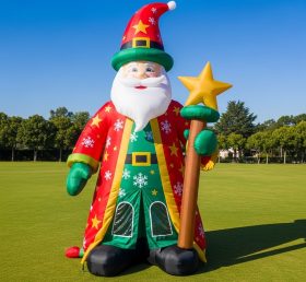 C1-544 Wizard-style inflatable Santa Claus