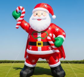 C1-546 Superman-style inflatable Santa Claus