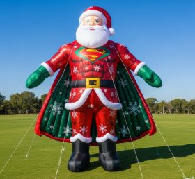 C1-547 Superman-style inflatable Santa Claus