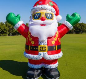 C1-552 Hip-hop style inflatable Santa Claus