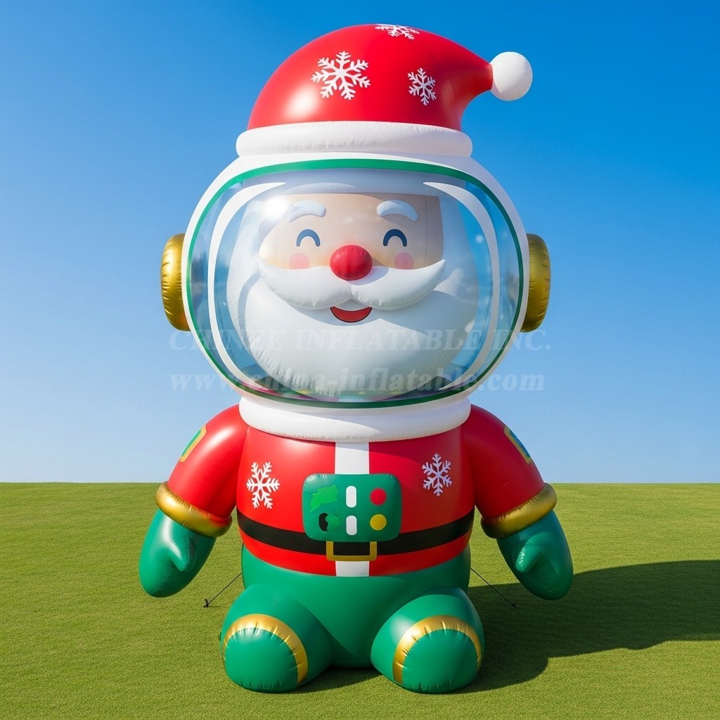 C1-567 Astronaut-style inflatable Santa Claus