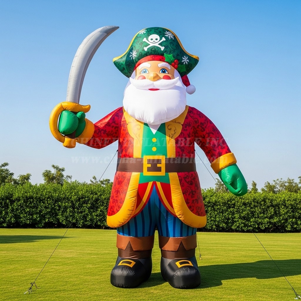 C1-570 Pirate-style inflatable Santa Claus