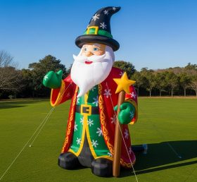 C1-572 Wizard-style inflatable Santa Claus