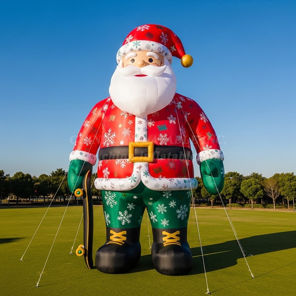 C1-578 Street style inflatable Santa Claus