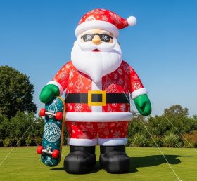 C1-579 Street style inflatable Santa Claus