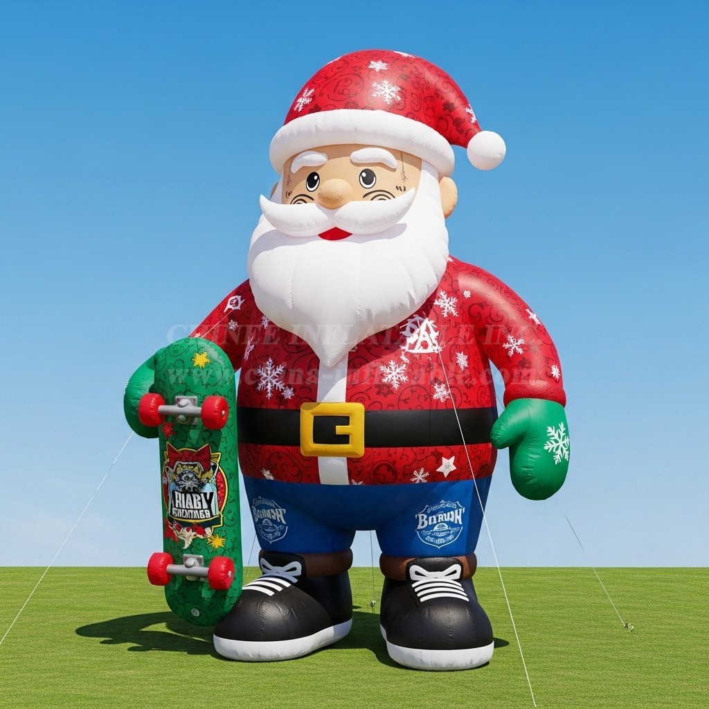 C1-576 Street style inflatable Santa Claus