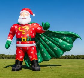 C1-583 Superman-style inflatable Santa Claus